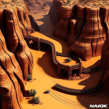 3D model Trackmania 2 Canyon game (STL)